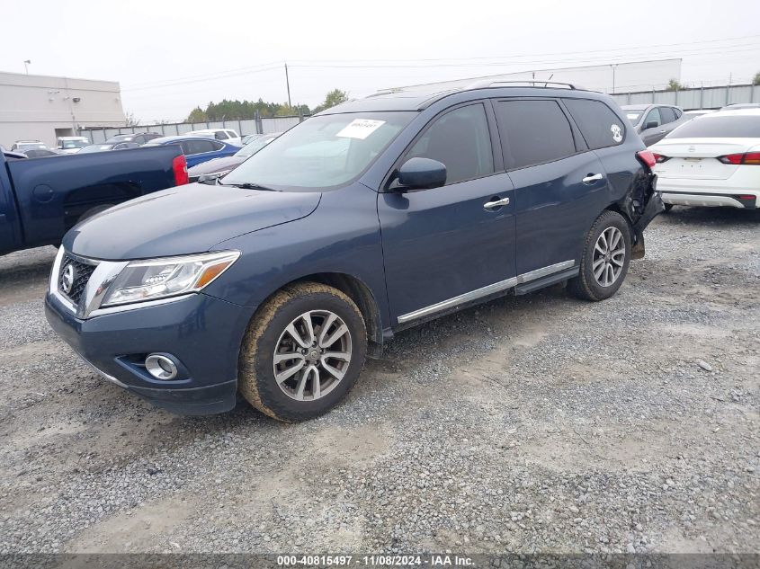 VIN 5N1AR2MN3FC664422 2015 NISSAN PATHFINDER no.2