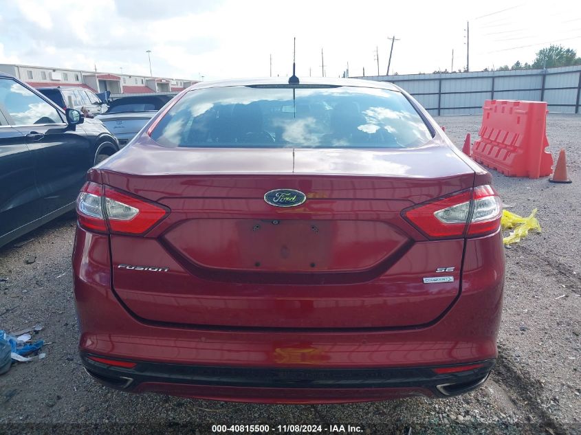 2015 Ford Fusion Se VIN: 3FA6P0H95FR252785 Lot: 40815500