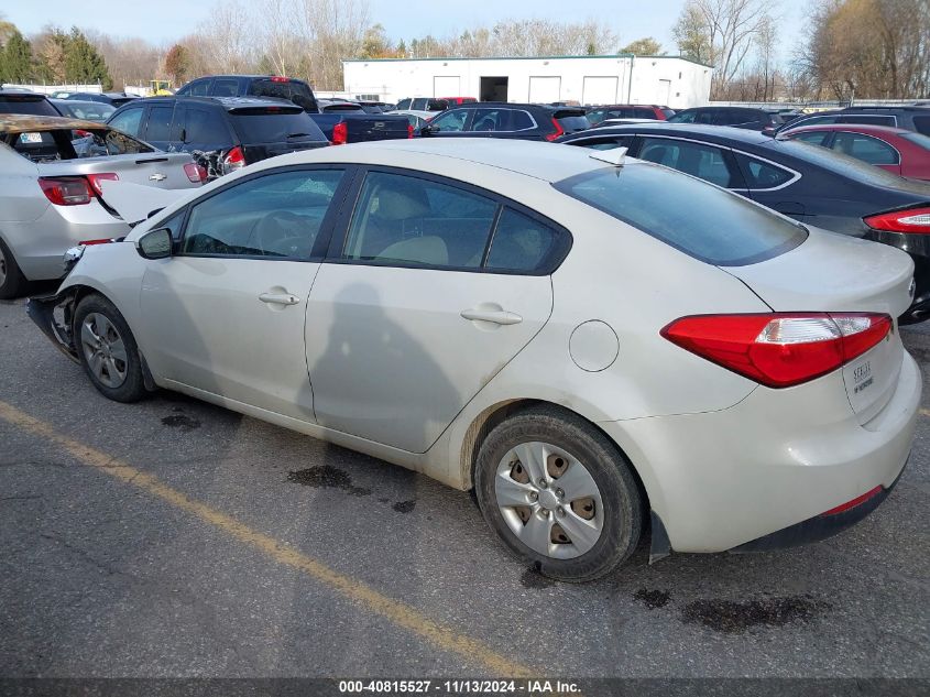 2015 Kia Forte Lx VIN: KNAFK4A64F5331560 Lot: 40815527