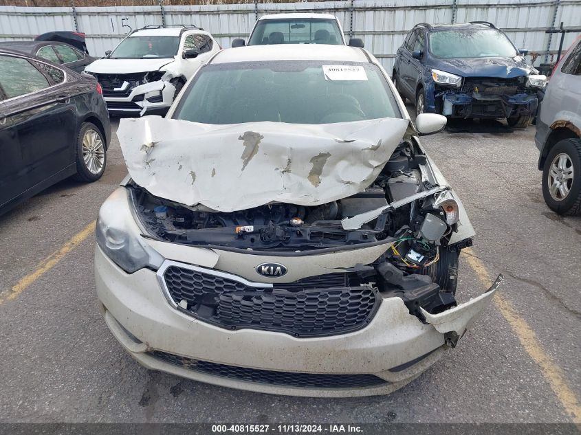 2015 Kia Forte Lx VIN: KNAFK4A64F5331560 Lot: 40815527