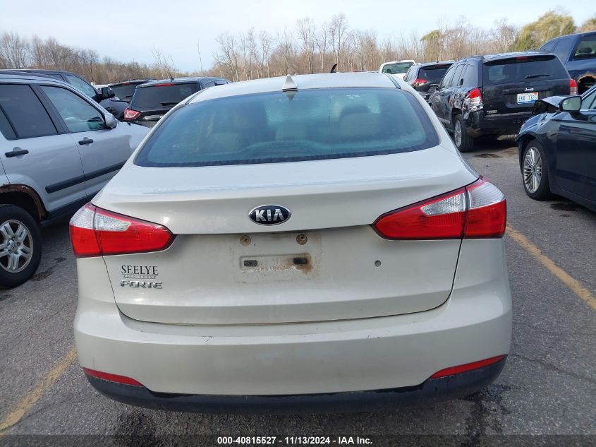 2015 Kia Forte Lx VIN: KNAFK4A64F5331560 Lot: 40815527