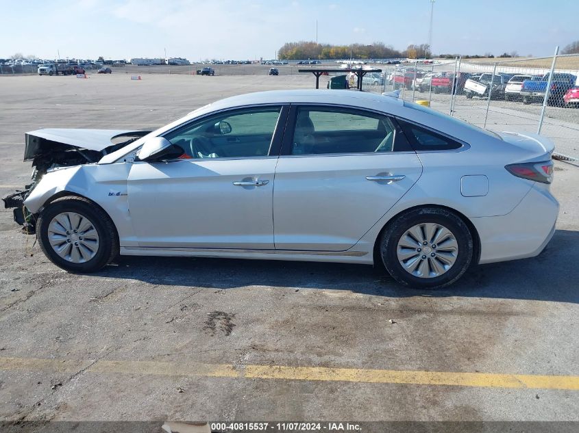 2016 Hyundai Sonata Hybrid Se VIN: KMHE24L15GA025973 Lot: 40815537