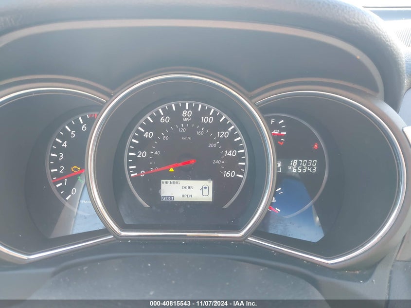 2014 Nissan Murano Sl VIN: JN8AZ1MU5EW410511 Lot: 40815543