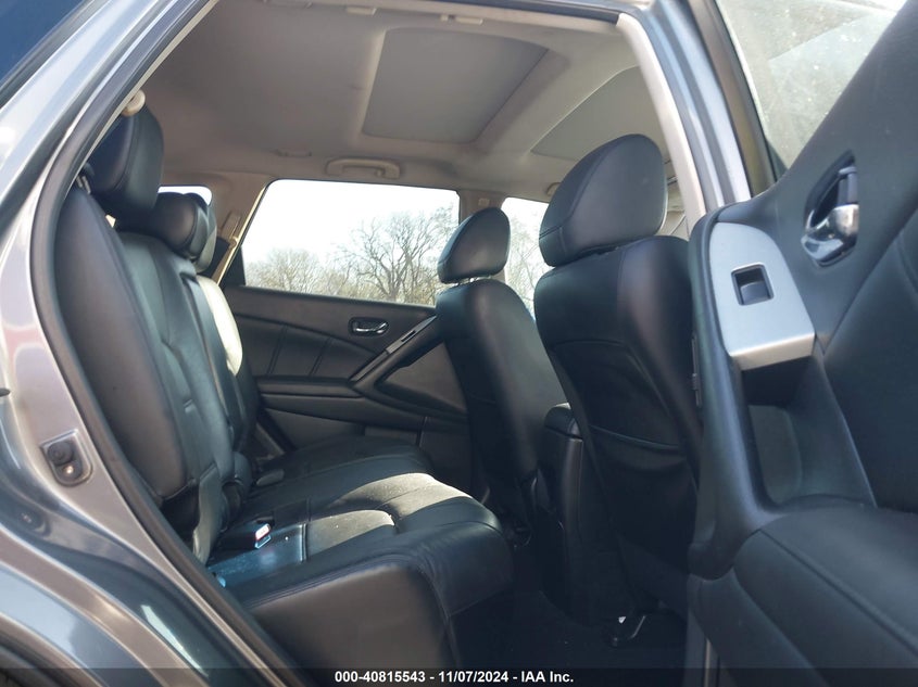 2014 Nissan Murano Sl VIN: JN8AZ1MU5EW410511 Lot: 40815543