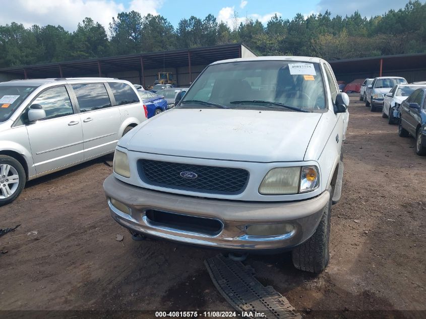 1998 Ford F-150 Lariat/Xl/Xlt VIN: 1FTZX08W4WKB86604 Lot: 40815575