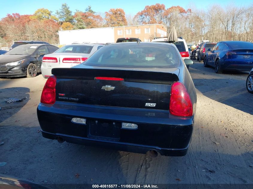 2007 Chevrolet Monte Carlo Ss VIN: 2G1WL16C879316683 Lot: 40815577