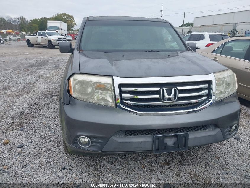 2012 Honda Pilot Ex-L VIN: 5FNYF3H51CB010044 Lot: 40815579