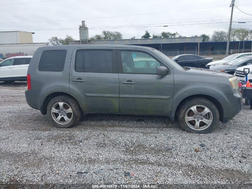 2012 Honda Pilot Ex-L VIN: 5FNYF3H51CB010044 Lot: 40815579