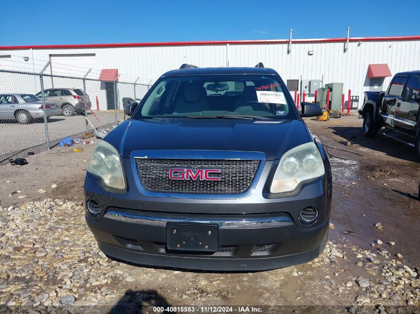 2011 GMC Acadia Sl VIN: 1GKKRNED5BJ342746 Lot: 40815583