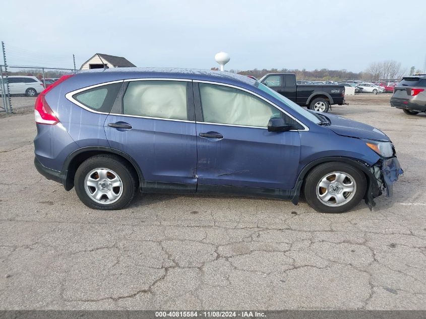 2013 Honda Cr-V Lx VIN: 2HKRM4H30DH651381 Lot: 40815584