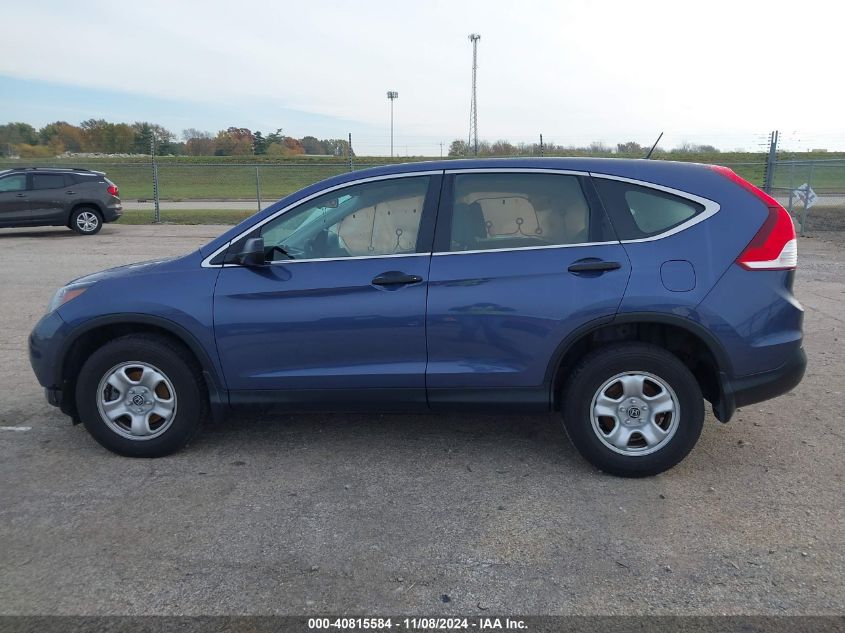 2013 Honda Cr-V Lx VIN: 2HKRM4H30DH651381 Lot: 40815584