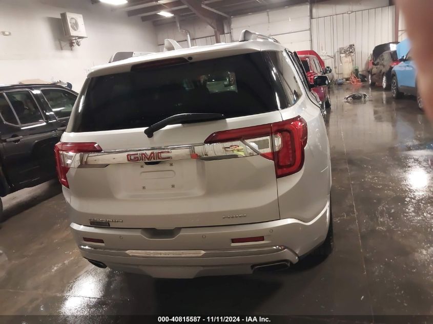 2020 GMC Acadia Awd Denali VIN: 1GKKNXLS9LZ215459 Lot: 40815587