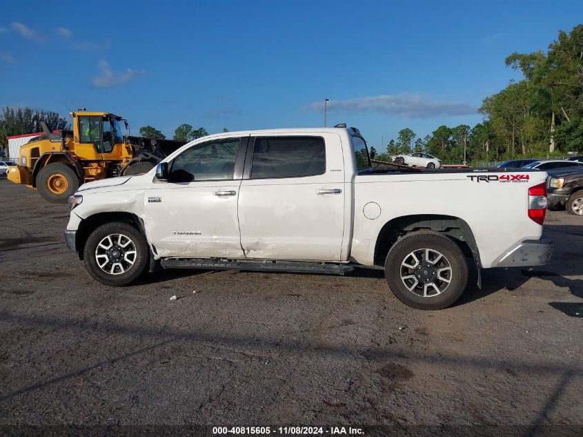 2020 Toyota Tundra Limited VIN: 5TFHY5F12LX878727 Lot: 40815605