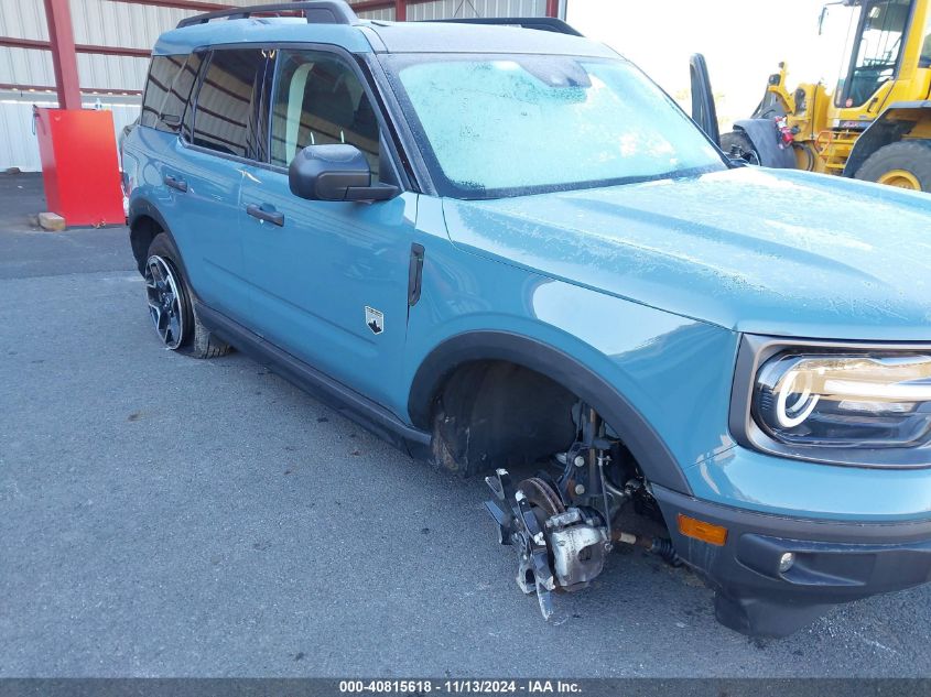 2022 Ford Bronco Sport Big Bend VIN: 3FMCR9B67NRD79980 Lot: 40815618