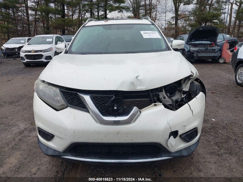 2015 Nissan Rogue Sv VIN: 5N1AT2MV8FC805602 Lot: 40815623