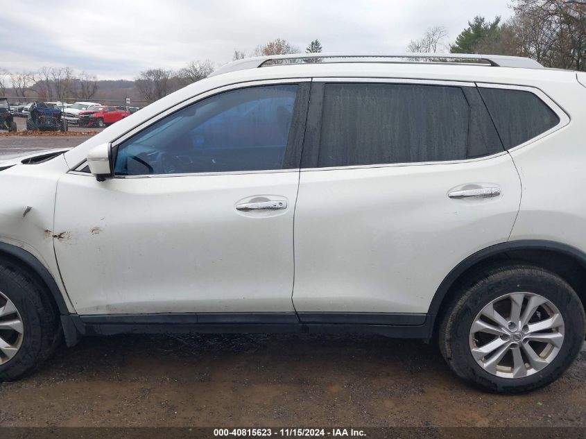 2015 Nissan Rogue Sv VIN: 5N1AT2MV8FC805602 Lot: 40815623