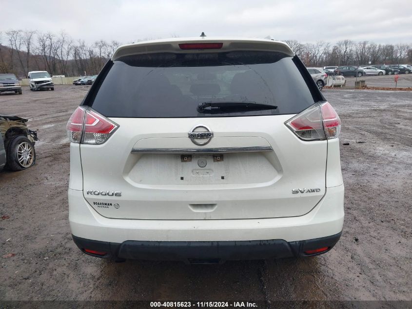 2015 Nissan Rogue Sv VIN: 5N1AT2MV8FC805602 Lot: 40815623