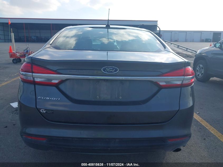 2018 Ford Fusion S VIN: 3FA6P0G74JR188814 Lot: 40815638