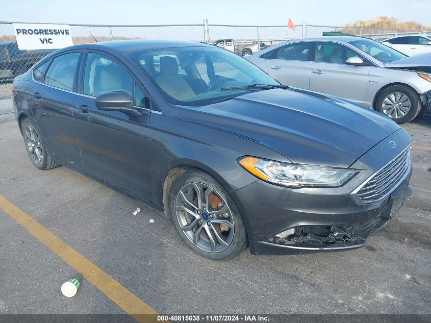 VIN 3FA6P0G74JR188814 2018 FORD FUSION no.1