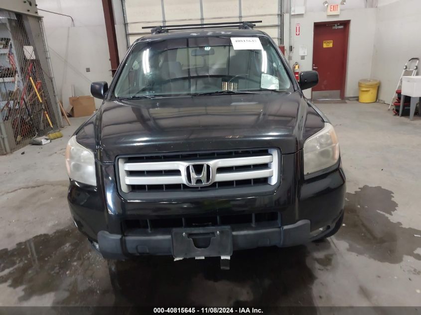 2008 Honda Pilot Se VIN: 5FNYF18328B017384 Lot: 40815645