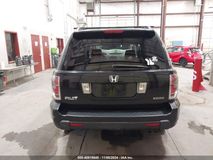 2008 Honda Pilot Se VIN: 5FNYF18328B017384 Lot: 40815645