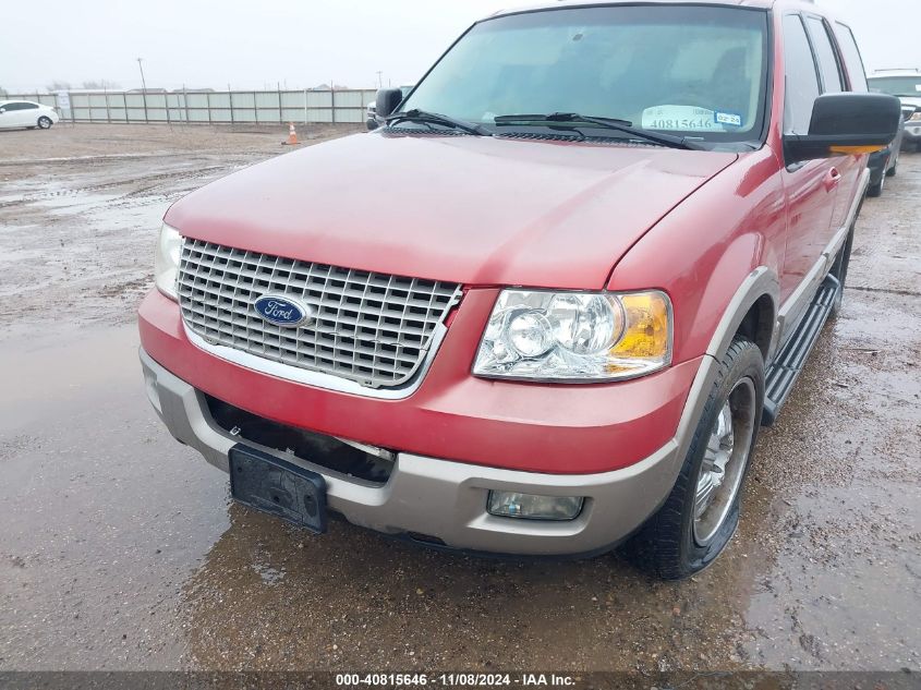 2003 Ford Expedition Eddie Bauer VIN: 1FMPU17L63LA72974 Lot: 40815646