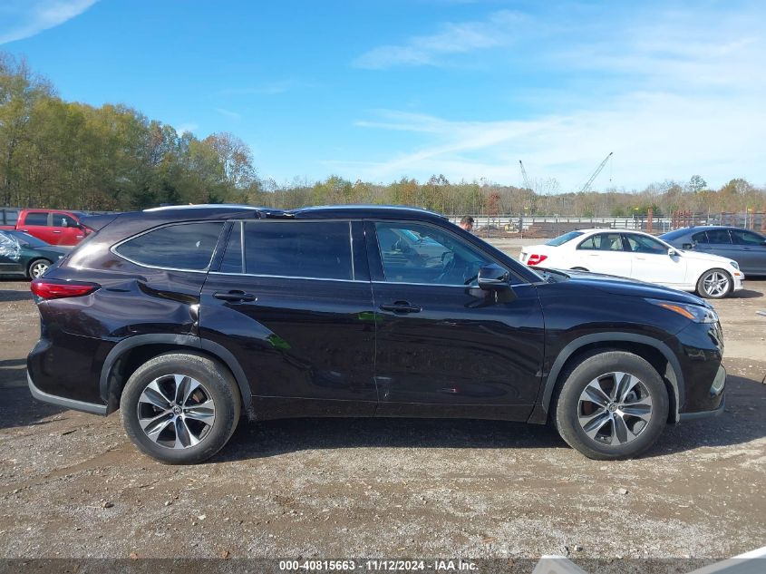 2020 Toyota Highlander Xle VIN: 5TDGZRAHXLS030590 Lot: 40815663