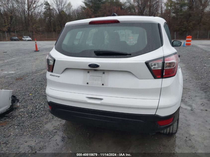 2017 Ford Escape S VIN: 1FMCU0F73HUA27280 Lot: 40815679