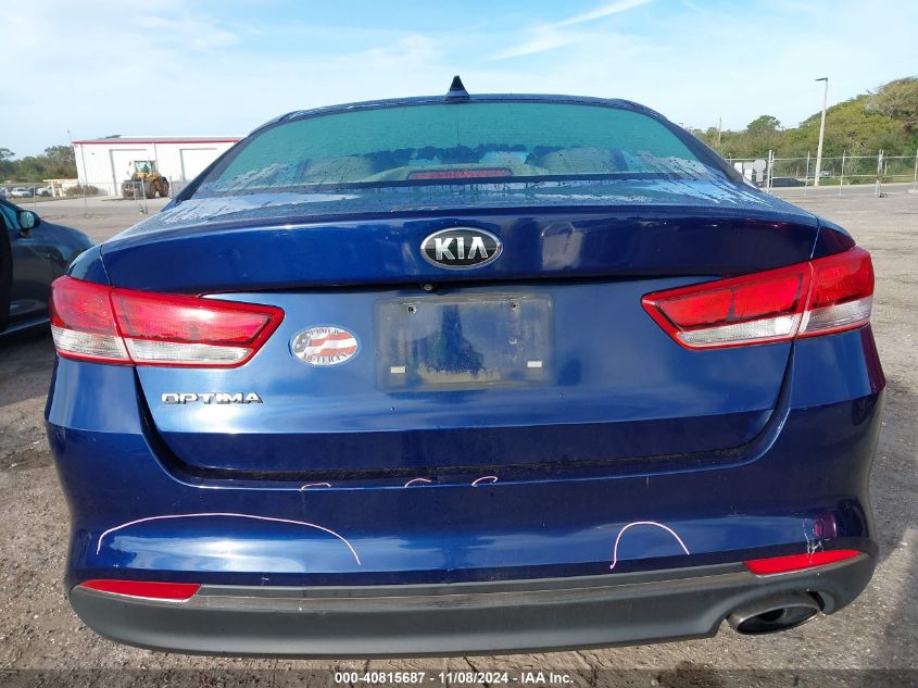 2017 Kia Optima Lx VIN: 5XXGT4L31HG128633 Lot: 40815687