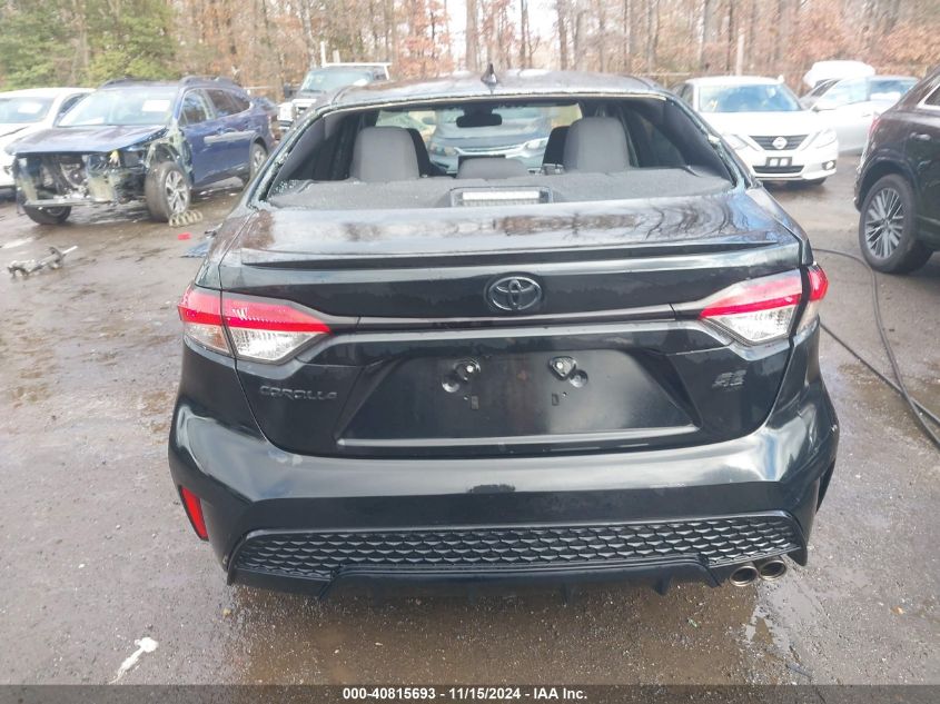 2021 Toyota Corolla Se Nightshade Edition VIN: 5YFS4MCE8MP061751 Lot: 40815693