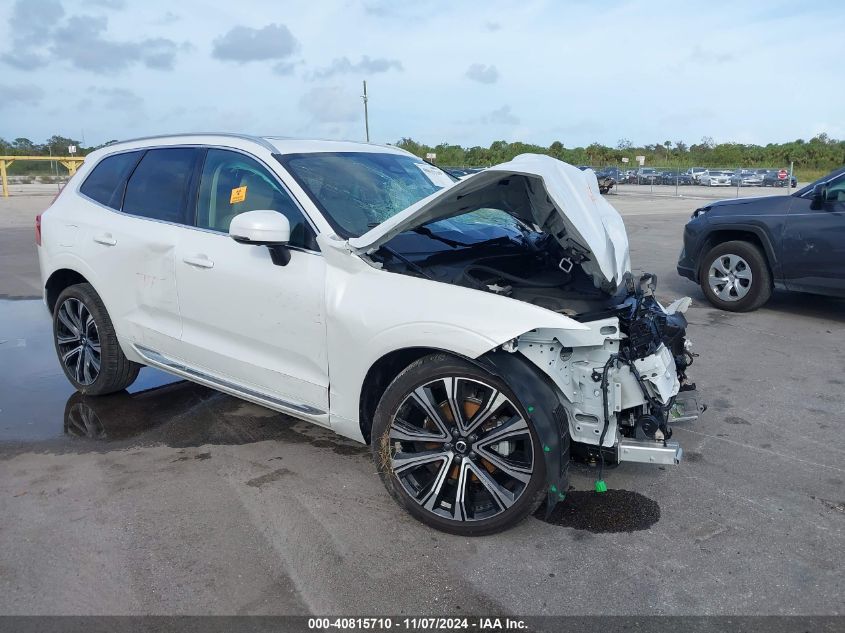 2023 Volvo Xc60 B5 Ultimate Bright Theme VIN: YV4L12DA1P1340199 Lot: 40815710