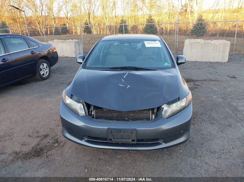 2012 Honda Civic Hf VIN: 2HGFB2F64CH555756 Lot: 40815714