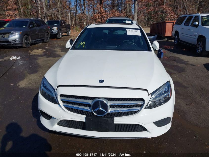 2019 Mercedes-Benz C 300 4Matic VIN: 55SWF8EB8KU305539 Lot: 40815717