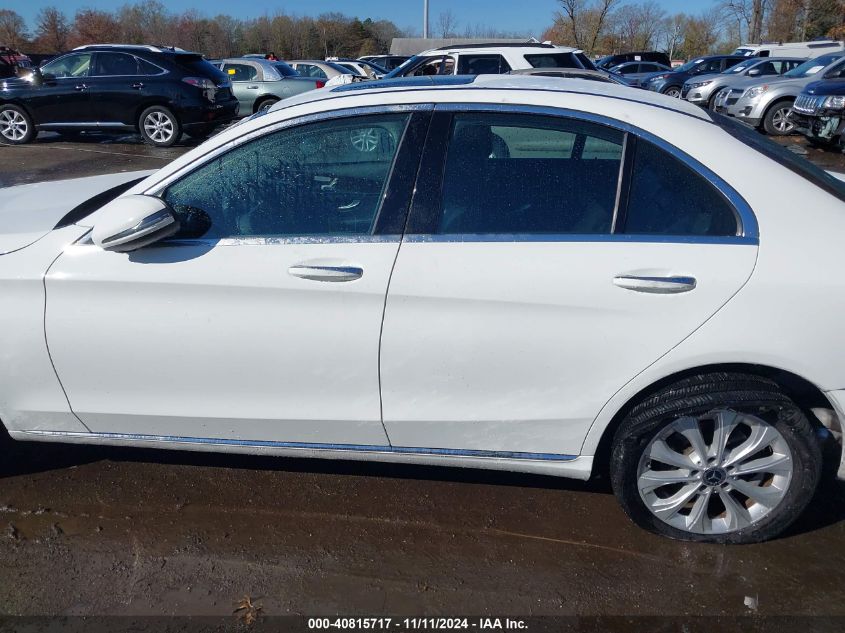 2019 Mercedes-Benz C 300 4Matic VIN: 55SWF8EB8KU305539 Lot: 40815717