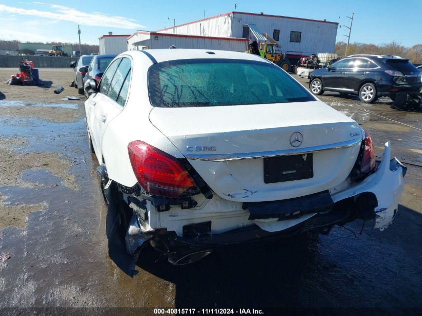 2019 Mercedes-Benz C 300 4Matic VIN: 55SWF8EB8KU305539 Lot: 40815717