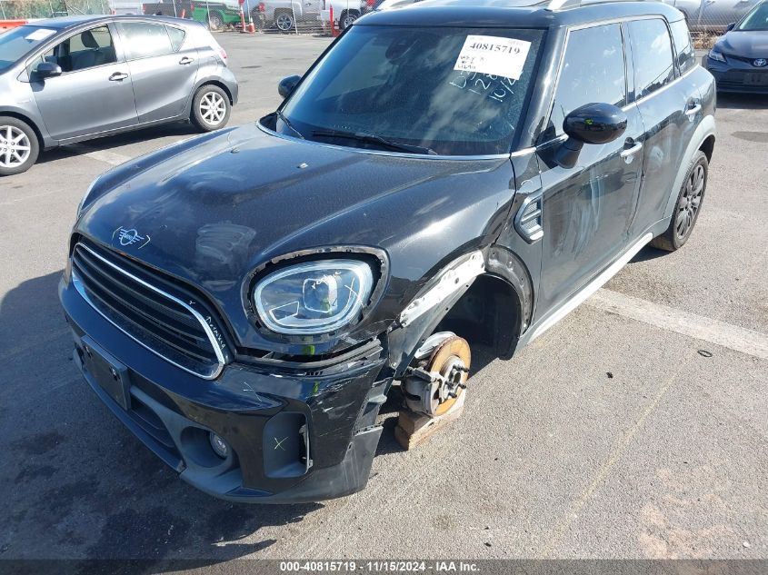 2021 Mini Countryman Oxford Edition VIN: WMZ23BR03M3M80666 Lot: 40815719