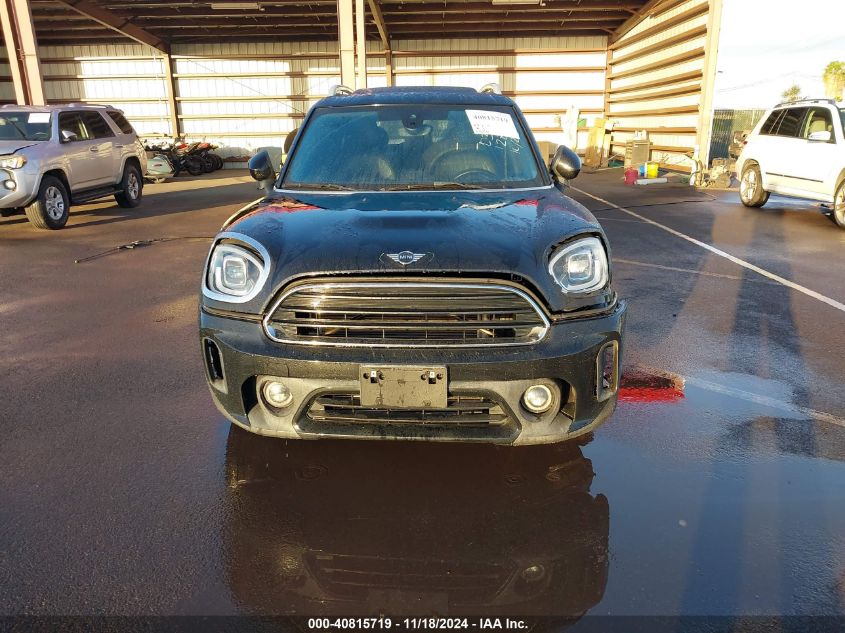 2021 Mini Countryman Oxford Edition VIN: WMZ23BR03M3M80666 Lot: 40815719