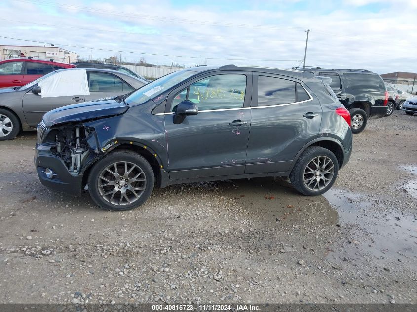 2016 Buick Encore Sport Touring VIN: KL4CJ2SM9GB583165 Lot: 40815723