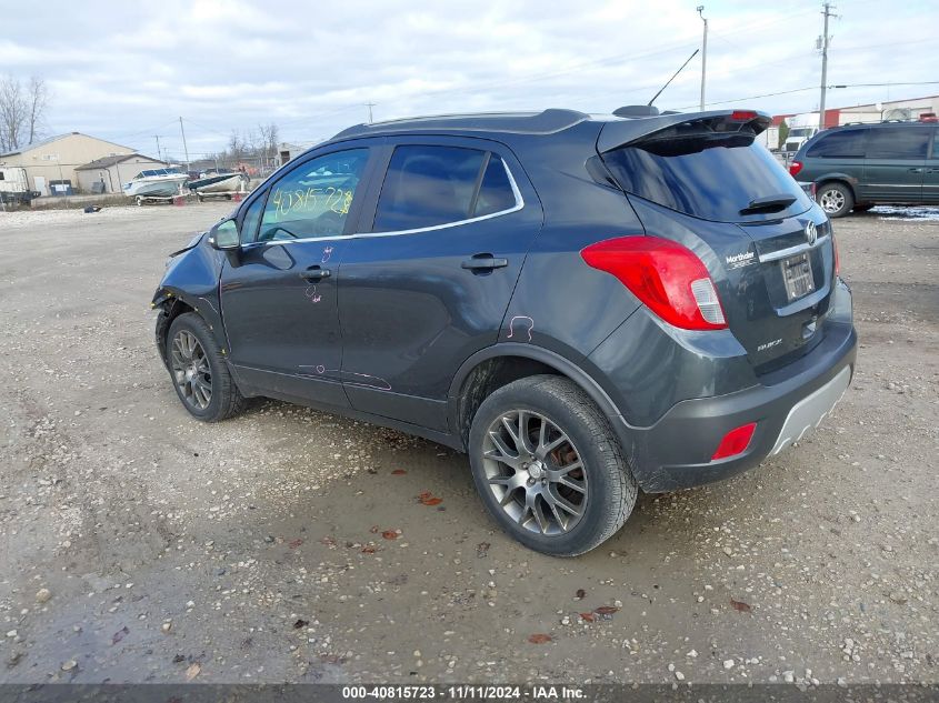 2016 Buick Encore Sport Touring VIN: KL4CJ2SM9GB583165 Lot: 40815723