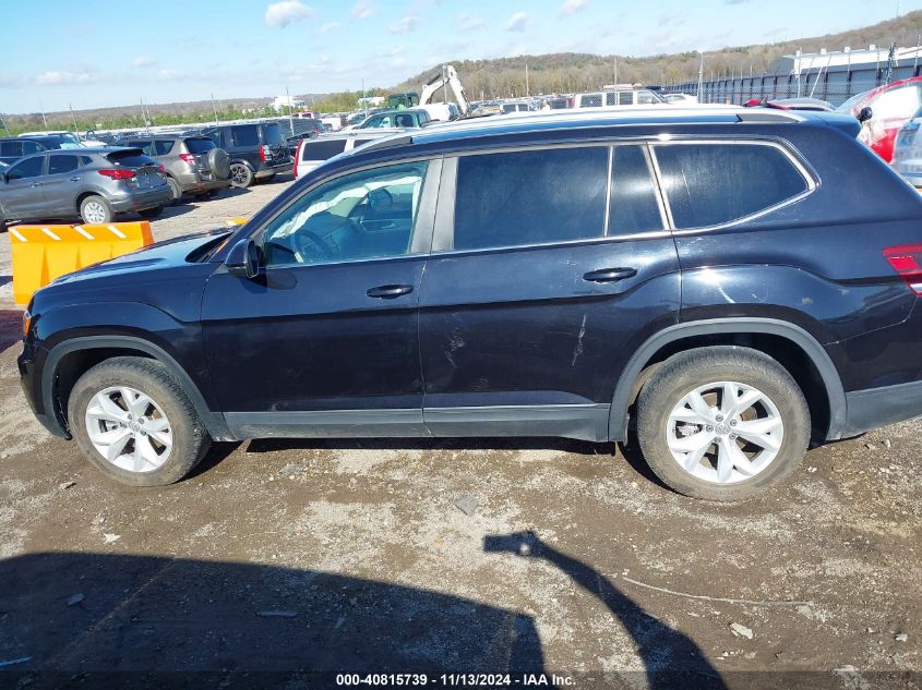 2018 Volkswagen Atlas 3.6L V6 Se VIN: 1V2CR2CA8JC555845 Lot: 40815739