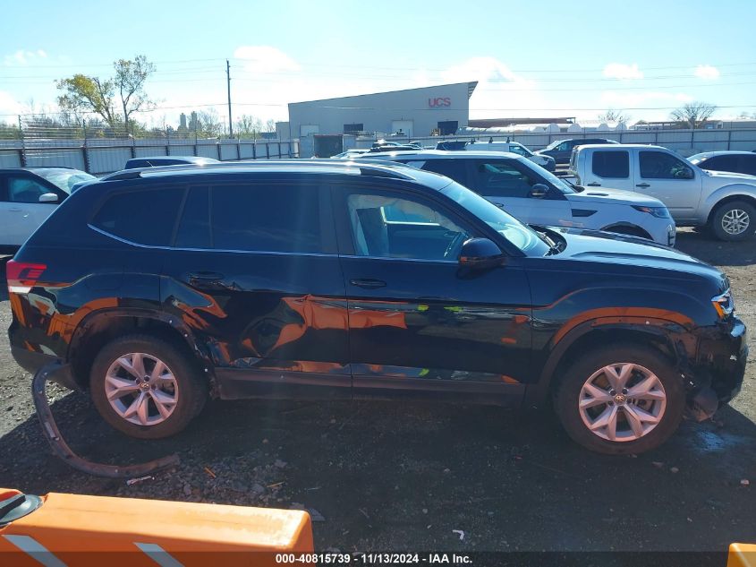 2018 Volkswagen Atlas 3.6L V6 Se VIN: 1V2CR2CA8JC555845 Lot: 40815739