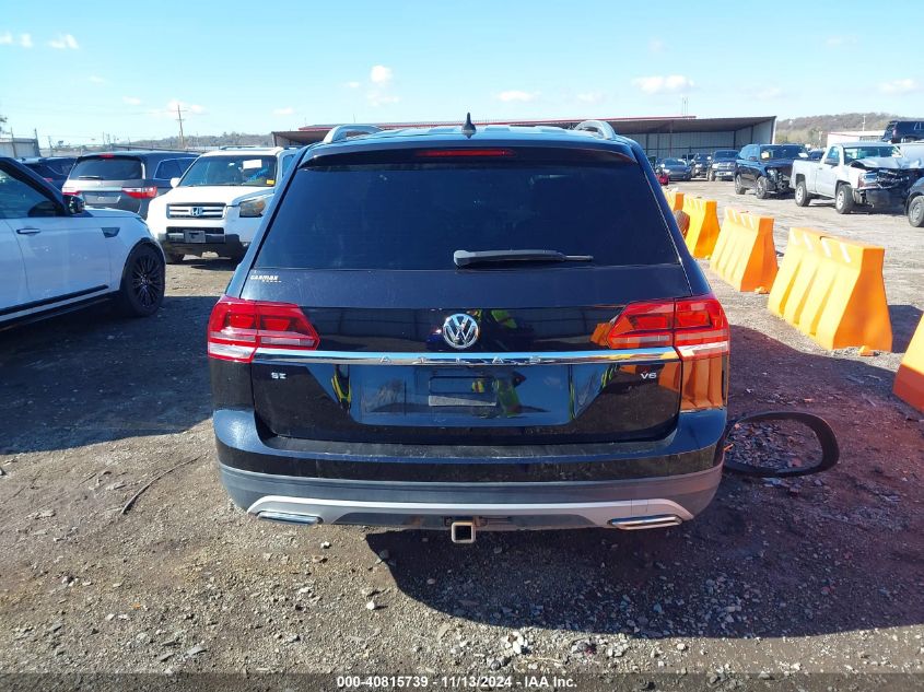 2018 Volkswagen Atlas 3.6L V6 Se VIN: 1V2CR2CA8JC555845 Lot: 40815739