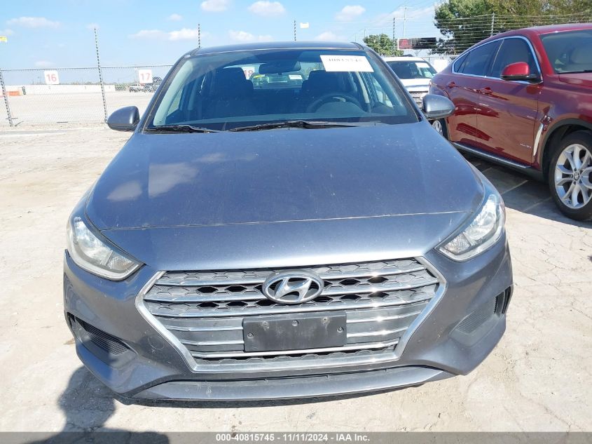 2019 Hyundai Accent Se VIN: 3KPC24A3XKE073992 Lot: 40815745