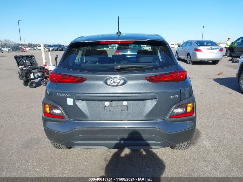 2019 Hyundai Kona Se VIN: KM8K1CAA4KU372611 Lot: 40815751