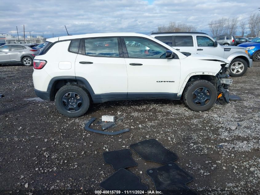 2019 Jeep Compass Sport 4X4 VIN: 3C4NJDAB4KT650837 Lot: 40815759