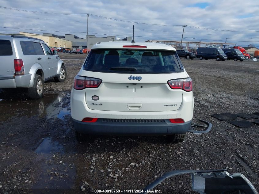 2019 Jeep Compass Sport 4X4 VIN: 3C4NJDAB4KT650837 Lot: 40815759