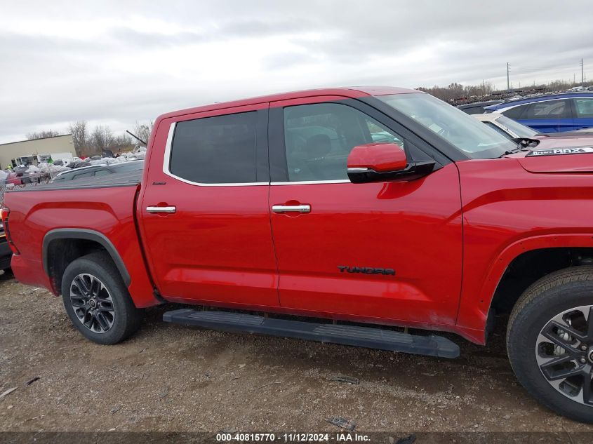 2023 Toyota Tundra Hybrid Limited VIN: 5TFJC5DB1PX013765 Lot: 40815770