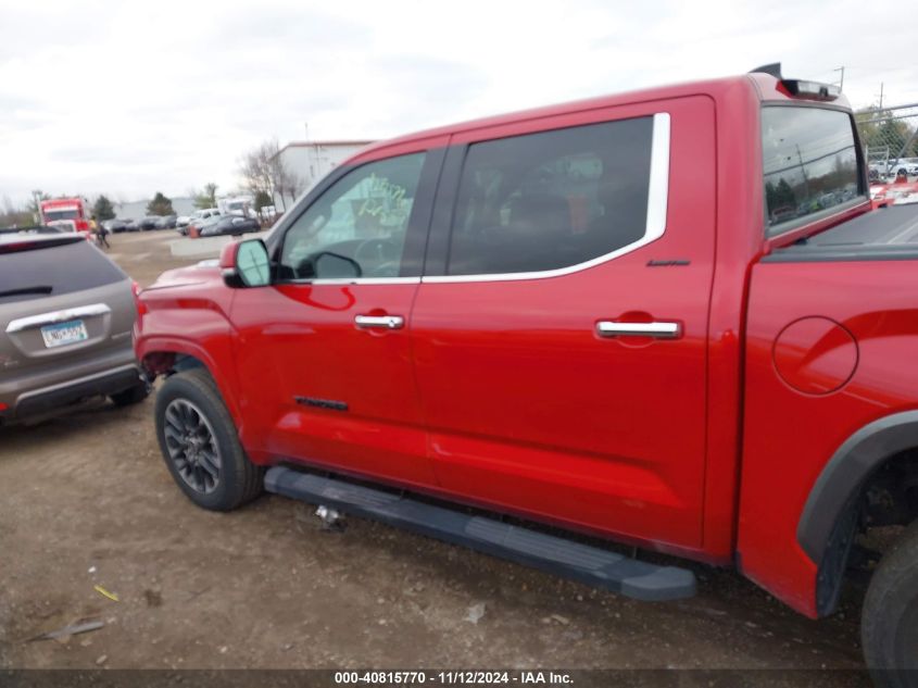 2023 Toyota Tundra Hybrid Limited VIN: 5TFJC5DB1PX013765 Lot: 40815770