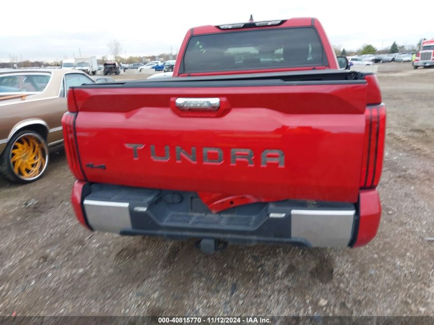 2023 Toyota Tundra Hybrid Limited VIN: 5TFJC5DB1PX013765 Lot: 40815770