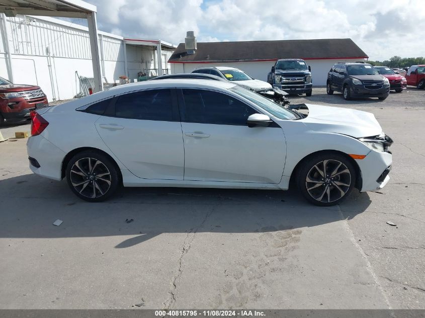 2019 Honda Civic Sport VIN: 2HGFC2F80KH582966 Lot: 40815795